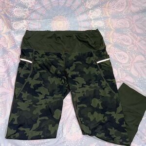 womens capri Camouflage Leggings